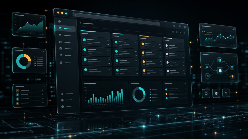 Hero screen of the Atlas CRM example
